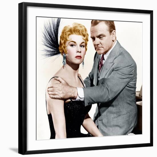 LOVE ME OR LEAVE ME, from left: Doris Day, James Cagney, 1955-null-Framed Photo