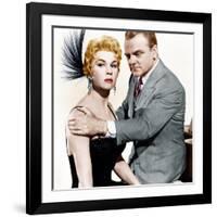 LOVE ME OR LEAVE ME, from left: Doris Day, James Cagney, 1955-null-Framed Photo