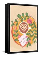 Love Message-Gigi Rosado-Framed Stretched Canvas