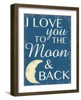 Love Moon-Lauren Gibbons-Framed Art Print