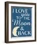 Love Moon-Lauren Gibbons-Framed Art Print
