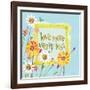 Love More Worry Less-Robbin Rawlings-Framed Art Print