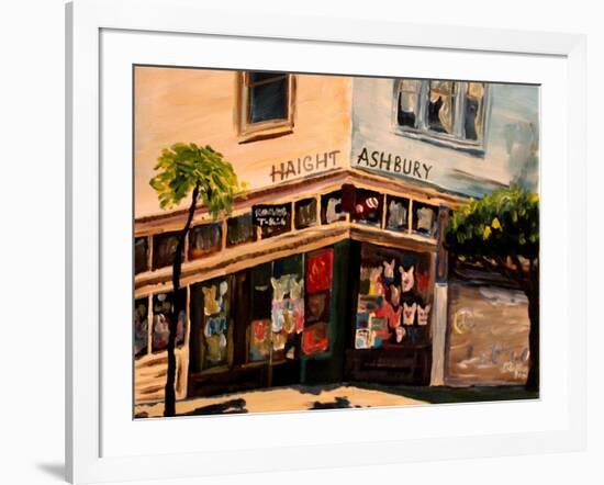 Love N Haight in Haight Ashbury-Markus Bleichner-Framed Art Print