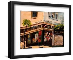 Love N Haight in Haight Ashbury-Markus Bleichner-Framed Art Print