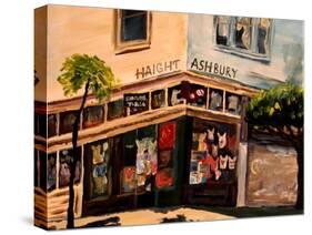 Love N Haight in Haight Ashbury-Markus Bleichner-Stretched Canvas