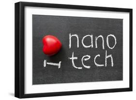 Love Nanotech-Yury Zap-Framed Art Print