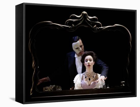 "Love Never Dies," The Sequel to the Phantom of the Opera, at the Adelphi Theatre in Central London-null-Framed Stretched Canvas