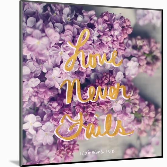 Love Never Fails-Sarah Gardner-Mounted Art Print