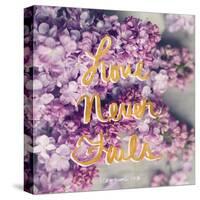Love Never Fails-Sarah Gardner-Stretched Canvas