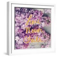 Love Never Fails-Sarah Gardner-Framed Art Print