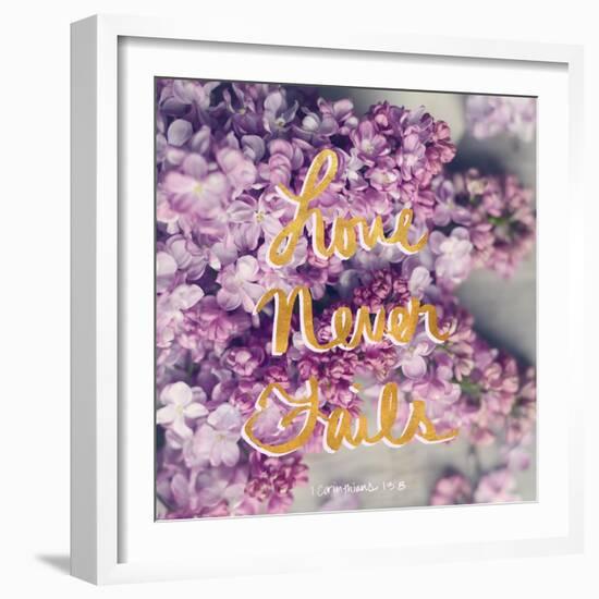 Love Never Fails-Sarah Gardner-Framed Art Print