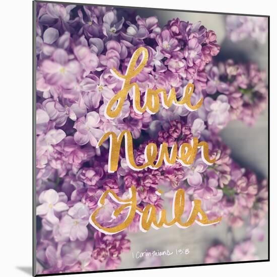 Love Never Fails-Sarah Gardner-Mounted Art Print