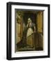 Love Note-Johannes Hendrik van West-Framed Art Print