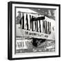 Love NY B&W Series - Mamma Mia The Musical - Winter Garden Theatre - Manhattan - New York - USA-Philippe Hugonnard-Framed Photographic Print