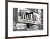 Love NY B&W Series - Mamma Mia The Musical - Winter Garden Theatre - Manhattan - New York - USA-Philippe Hugonnard-Framed Art Print