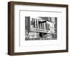 Love NY B&W Series - Mamma Mia The Musical - Winter Garden Theatre - Manhattan - New York - USA-Philippe Hugonnard-Framed Art Print