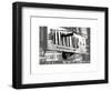 Love NY B&W Series - Mamma Mia The Musical - Winter Garden Theatre - Manhattan - New York - USA-Philippe Hugonnard-Framed Art Print