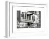 Love NY B&W Series - Mamma Mia The Musical - Winter Garden Theatre - Manhattan - New York - USA-Philippe Hugonnard-Framed Art Print