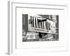 Love NY B&W Series - Mamma Mia The Musical - Winter Garden Theatre - Manhattan - New York - USA-Philippe Hugonnard-Framed Art Print