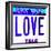 Love NY License Plate, New York-Tosh-Framed Art Print