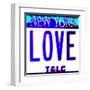 Love NY License Plate, New York-Tosh-Framed Art Print