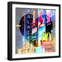 Love NY Series - Advertising Signs in Times Square - Manhattan - New York - USA-Philippe Hugonnard-Framed Photographic Print