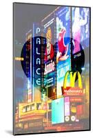 Love NY Series - Advertising Signs in Times Square - Manhattan - New York - USA-Philippe Hugonnard-Mounted Photographic Print