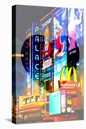 Love NY Series - Advertising Signs in Times Square - Manhattan - New York - USA-Philippe Hugonnard-Stretched Canvas