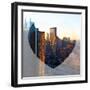 Love NY Series - Architecture & Buildings of Manhattan at Sunset - New York - USA-Philippe Hugonnard-Framed Photographic Print