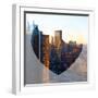 Love NY Series - Architecture & Buildings of Manhattan at Sunset - New York - USA-Philippe Hugonnard-Framed Photographic Print