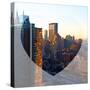 Love NY Series - Architecture & Buildings of Manhattan at Sunset - New York - USA-Philippe Hugonnard-Stretched Canvas