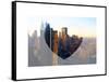 Love NY Series - Architecture & Buildings of Manhattan at Sunset - New York - USA-Philippe Hugonnard-Framed Stretched Canvas