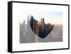 Love NY Series - Architecture & Buildings of Manhattan at Sunset - New York - USA-Philippe Hugonnard-Framed Stretched Canvas