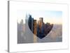 Love NY Series - Architecture & Buildings of Manhattan at Sunset - New York - USA-Philippe Hugonnard-Stretched Canvas