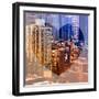 Love NY Series - Architecture & Buildings of Manhattan - New York City - USA-Philippe Hugonnard-Framed Photographic Print