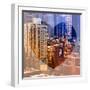 Love NY Series - Architecture & Buildings of Manhattan - New York City - USA-Philippe Hugonnard-Framed Photographic Print