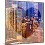 Love NY Series - Architecture & Buildings of Manhattan - New York City - USA-Philippe Hugonnard-Mounted Photographic Print
