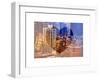 Love NY Series - Architecture & Buildings of Manhattan - New York City - USA-Philippe Hugonnard-Framed Art Print