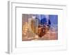 Love NY Series - Architecture & Buildings of Manhattan - New York City - USA-Philippe Hugonnard-Framed Art Print