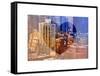 Love NY Series - Architecture & Buildings of Manhattan - New York City - USA-Philippe Hugonnard-Framed Stretched Canvas