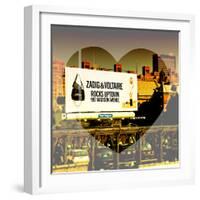 Love NY Series - Billboard in Chelsea - Manhattan - New York - USA-Philippe Hugonnard-Framed Photographic Print