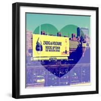 Love NY Series - Billboard in Chelsea - Manhattan - New York - USA-Philippe Hugonnard-Framed Photographic Print