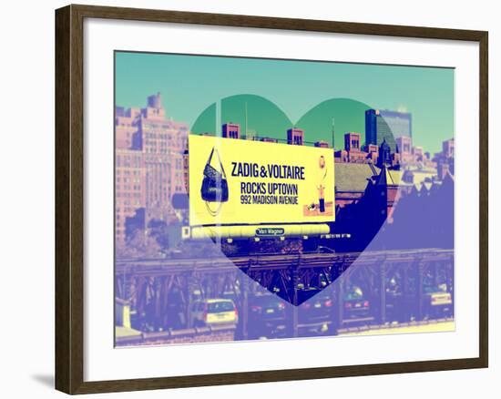 Love NY Series - Billboard in Chelsea - Manhattan - New York - USA-Philippe Hugonnard-Framed Photographic Print