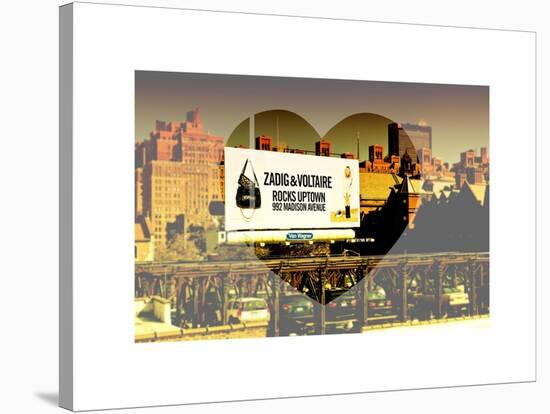 Love NY Series - Billboard in Chelsea - Manhattan - New York - USA-Philippe Hugonnard-Stretched Canvas