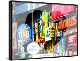 Love NY Series - Billboards in Times Square - Manhattan - New York - USA-Philippe Hugonnard-Framed Photographic Print