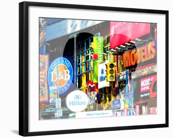 Love NY Series - Billboards in Times Square - Manhattan - New York - USA-Philippe Hugonnard-Framed Photographic Print