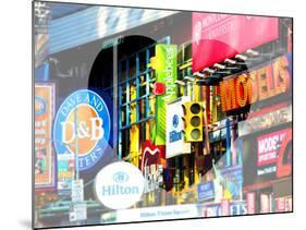 Love NY Series - Billboards in Times Square - Manhattan - New York - USA-Philippe Hugonnard-Mounted Photographic Print