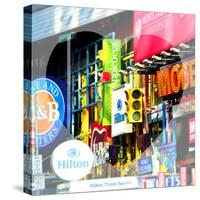 Love NY Series - Billboards in Times Square - Manhattan - New York - USA-Philippe Hugonnard-Stretched Canvas