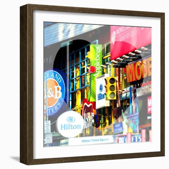 Love NY Series - Billboards in Times Square - Manhattan - New York - USA-Philippe Hugonnard-Framed Photographic Print