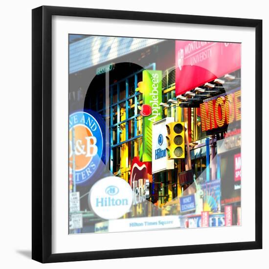 Love NY Series - Billboards in Times Square - Manhattan - New York - USA-Philippe Hugonnard-Framed Photographic Print